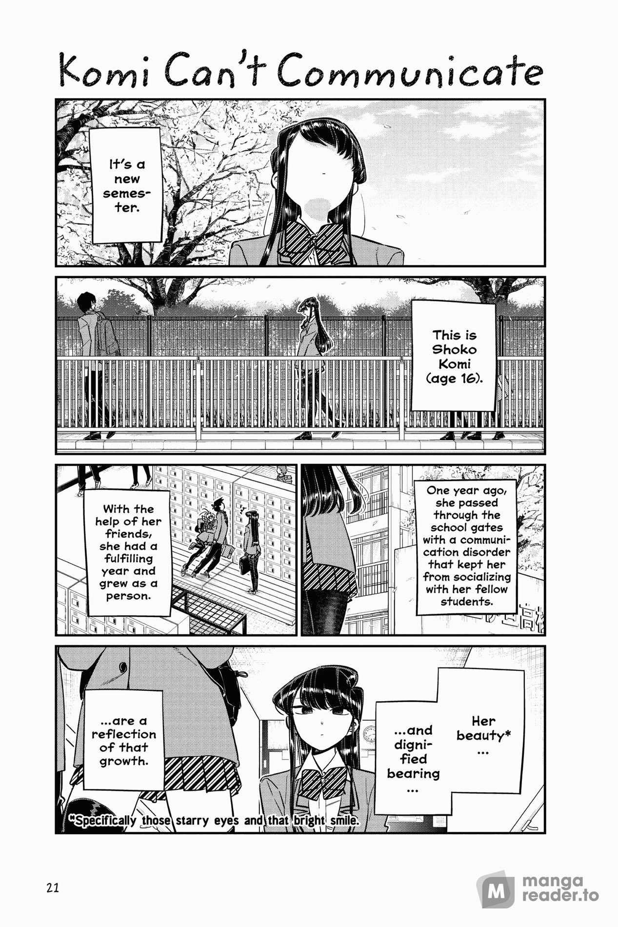 Komi Can’t Communicate, Chapter 130 image 01